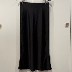Zara Black Midi Skirt